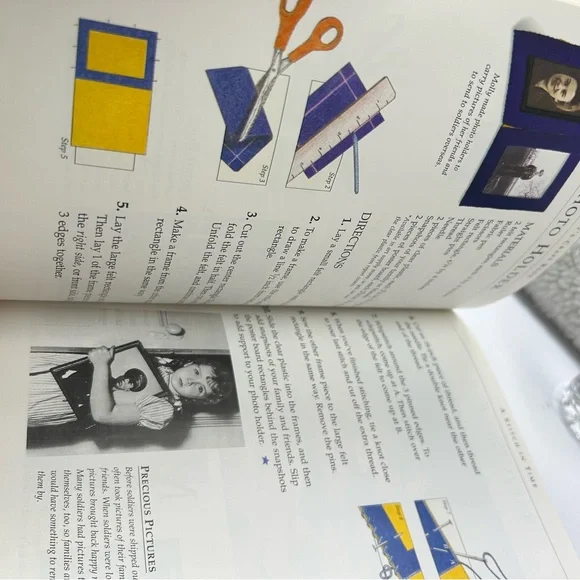 5 American Girls Pastimes cook book| craftbook paperback 90's large 11" books - Picture 8 of 14